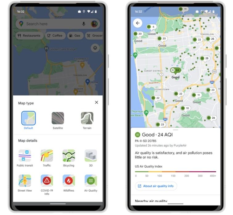 Determine Air Quality in a Location