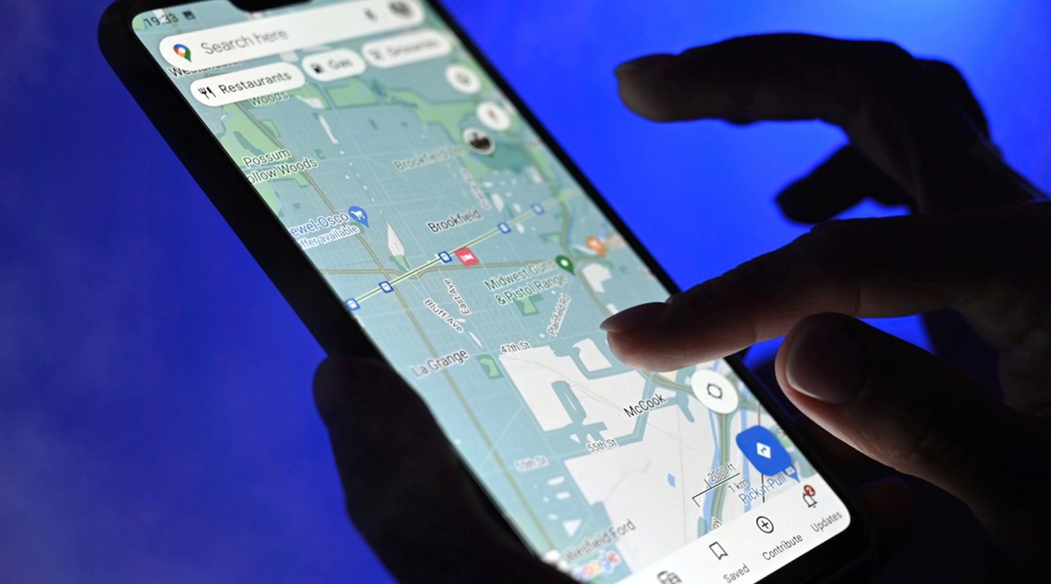 Google Map Offline Navigation with Google Maps