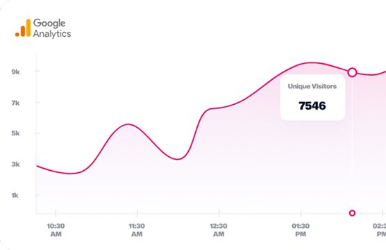 Trust the transparent reporting of our SEO agency