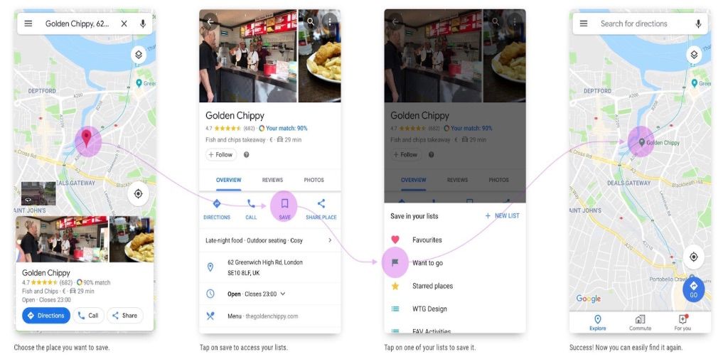 Google Map Share Hidden Gems with Your Friends